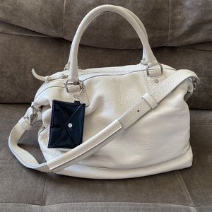 DVF Diane Von Furstenberg The Drew leather satchel handbag